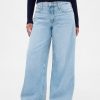 Curvy UltraSoft Baggy-Jeans mit mittlerer Leibhöhe Curvy UltraSoft Baggy-Jeans mit mittlerer Leibhöhe