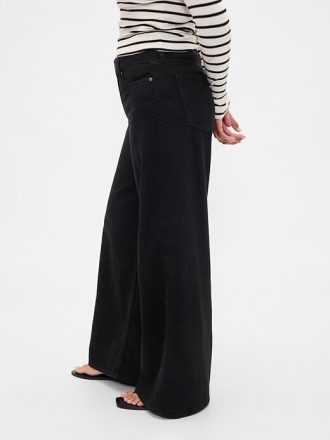 Curvy UltraSoft Baggy-Jeans mit mittlerer Leibhöhe