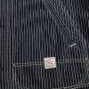 Denim-Arbeitsjacke mit Streifen Denim-Arbeitsjacke mit Streifen