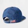 Denim-Baseballmütze mit Gap-Logo für Kinder Denim-Baseballmütze mit Gap-Logo für Kinder