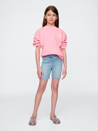 Denim-Bikeshorts für Kinder