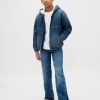 Denim-Hoodie mit Sherpa-Futter für Kinder Denim-Hoodie mit Sherpa-Futter für Kinder