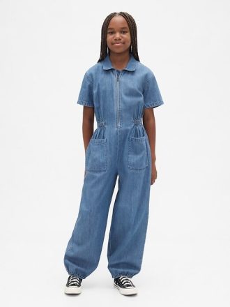 Denim-Jogging-Overall für Kinder