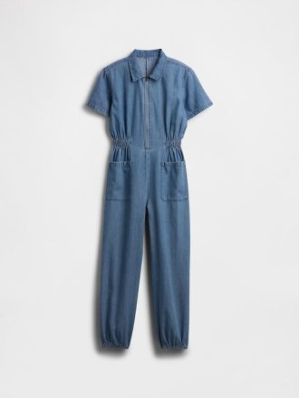 Denim-Jogging-Overall für Kinder