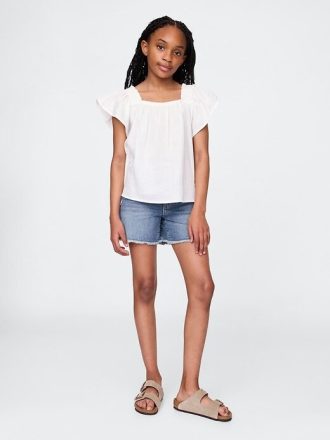 Denim-Midishorts für Kinder