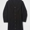 Denim-Minikleid mit Fassärmeln Denim-Minikleid mit Fassärmeln