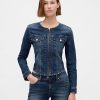 Denim-Motorradjacke Denim-Motorradjacke