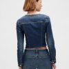 Denim-Motorradjacke Denim-Motorradjacke