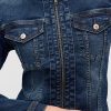 Denim-Motorradjacke Denim-Motorradjacke