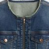 Denim-Motorradjacke Denim-Motorradjacke