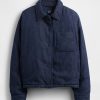 Denim-Pufferjacke Denim-Pufferjacke