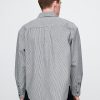 Denim-Streifenhemd mit großem Muster Denim-Streifenhemd mit großem Muster