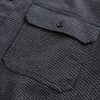 Denim-Streifenhemd mit großem Muster Denim-Streifenhemd mit großem Muster