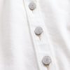 Denim-Top mit Schluppenkragen Denim-Top mit Schluppenkragen