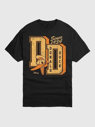 Disney Donald Letterman Kurzarm-T-Shirt