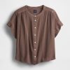 Dolman-Hemd aus Baumwollgaze Dolman-Hemd aus Baumwollgaze