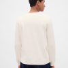 Doppelt gestricktes Henley-T-Shirt Doppelt gestricktes Henley-T-Shirt