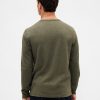 Doppelt gestricktes Henley-T-Shirt Doppelt gestricktes Henley-T-Shirt