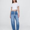 Easy Barrel Jeans mit hohem Bund Easy Barrel Jeans mit hohem Bund