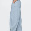 Easy Horseshoe Jeans aus ultraweichem Denim mit mittelhohem Bund und Streifen Easy Horseshoe Jeans aus ultraweichem Denim mit mittelhohem Bund und Streifen