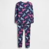 Einhorn-Pyjama-Set aus gebürsteter Bio-Baumwolle für Babys und Kleinkinder