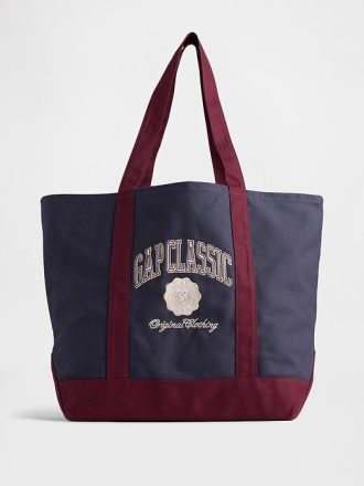 Einkaufstasche mit Varsity-Logo Einkaufstasche mit Varsity-Logo