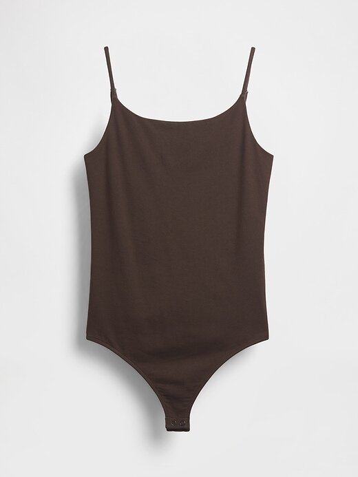 Eng gestrickter Cami-Tanga-Bodysuit Eng gestrickter Cami-Tanga-Bodysuit