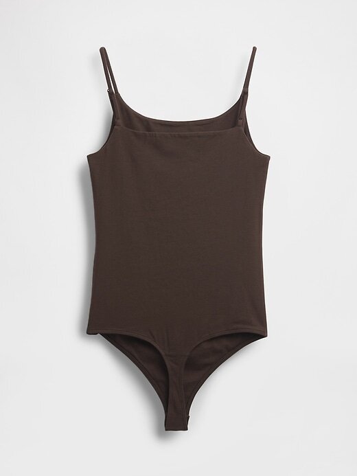 Eng gestrickter Cami-Tanga-Bodysuit Eng gestrickter Cami-Tanga-Bodysuit