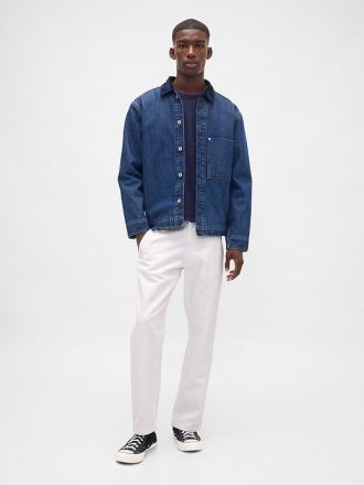 Entspannte Jeans mit gerader Passform