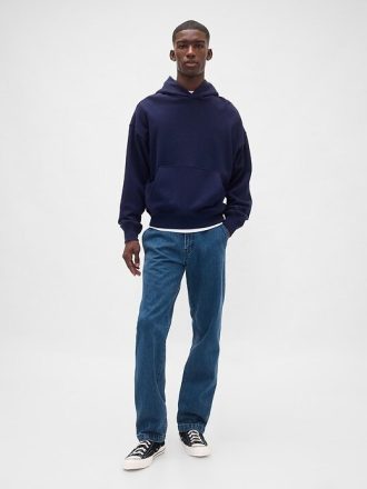 Entspannte Jeans mit gerader Passform