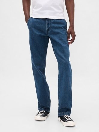 Entspannte Jeans mit gerader Passform