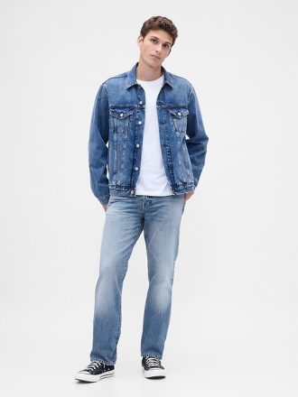 Entspannte Straight Jeans