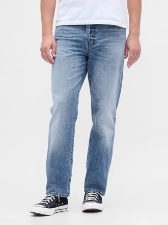 Entspannte Straight Jeans
