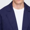Entspannter Blazer aus Leinen und Baumwolle