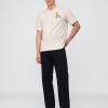 Entspanntes Snoopy-Grafik-T-Shirt Entspanntes Snoopy-Grafik-T-Shirt