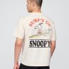Entspanntes Snoopy-Grafik-T-Shirt Entspanntes Snoopy-Grafik-T-Shirt