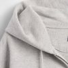 Extra schwerer French Terry-Kapuzenpullover mit Reißverschluss Extra schwerer French Terry-Kapuzenpullover mit Reißverschluss