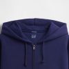 Extra schwerer French Terry-Kapuzenpullover mit Reißverschluss Extra schwerer French Terry-Kapuzenpullover mit Reißverschluss