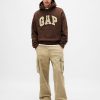 Extra schwerer Oversize-Hoodie aus French Terry mit Logo Extra schwerer Oversize-Hoodie aus French Terry mit Logo