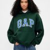 Extra schwerer Oversize-Hoodie aus French Terry mit Logo Extra schwerer Oversize-Hoodie aus French Terry mit Logo