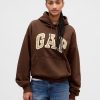 Extra schwerer Oversize-Hoodie aus French Terry mit Logo Extra schwerer Oversize-Hoodie aus French Terry mit Logo