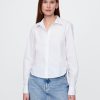 Figurbetontes Crop-Shirt aus Bio-Baumwolle Figurbetontes Crop-Shirt aus Bio-Baumwolle