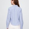 Figurbetontes Crop-Shirt aus Bio-Baumwolle Figurbetontes Crop-Shirt aus Bio-Baumwolle