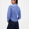 Figurbetontes Crop-Shirt aus Bio-Baumwolle Figurbetontes Crop-Shirt aus Bio-Baumwolle