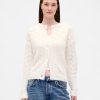 Flauschiger Pointelle-Cardigan Flauschiger Pointelle-Cardigan