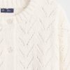 Flauschiger Pointelle-Cardigan Flauschiger Pointelle-Cardigan
