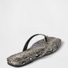 Flip-Flop-Sandalen aus veganem Leder Flip-Flop-Sandalen aus veganem Leder