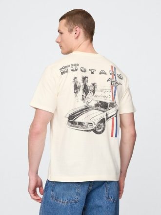 Ford Mustang Grafik T-Shirt