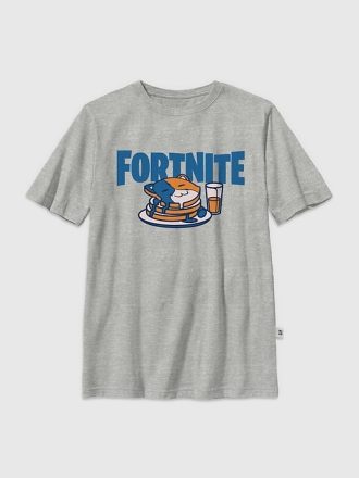 Fortnite Pancakes Grafik-T-Shirt für Kinder