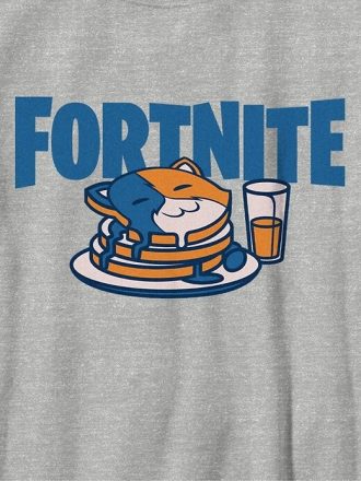 Fortnite Pancakes Grafik-T-Shirt für Kinder